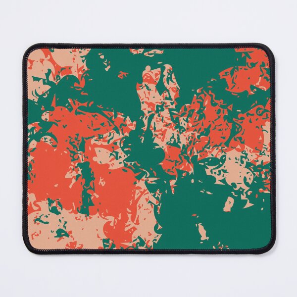 Item preview, Ultramarine Green, Mandarin Red & Peach Nougat designed and sold by Kettukas.