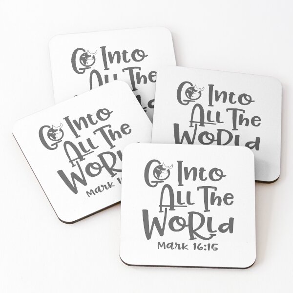 Item preview, Christian Design - Go Into All the world - Mark 16:15 designed and sold by simplydesignart.