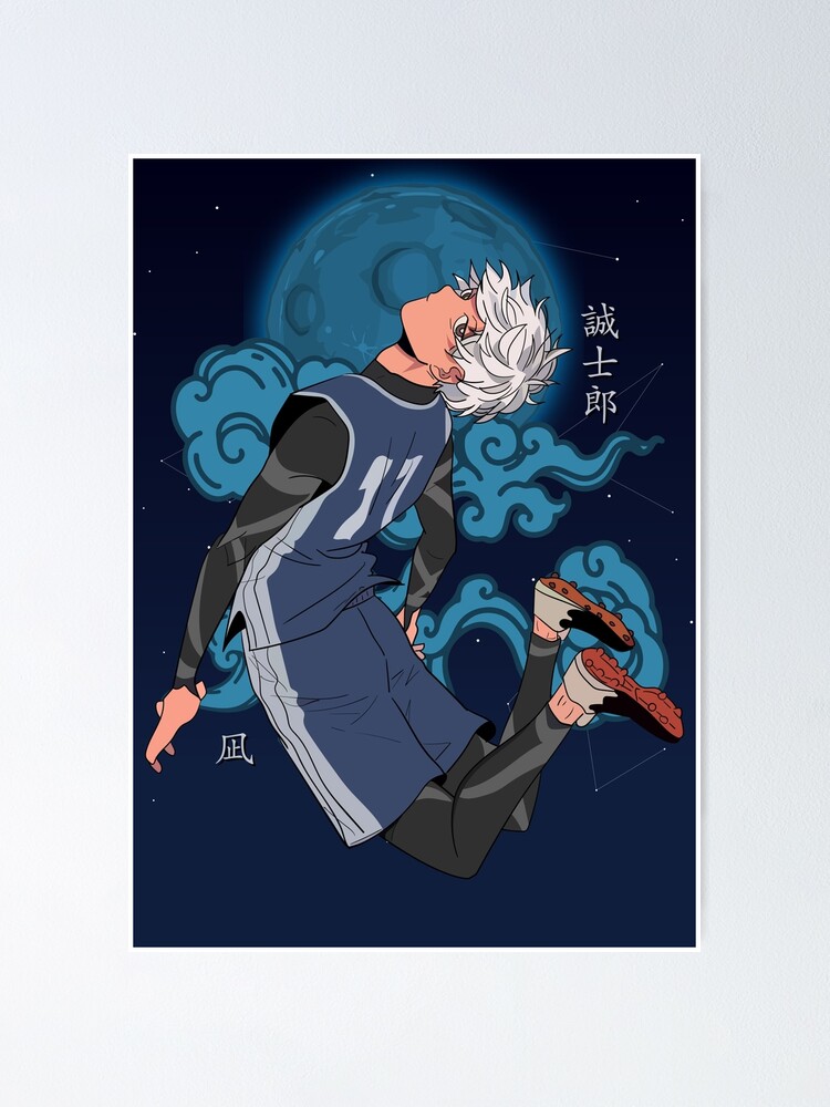 "Seishiro Nagi - Blue Lock" Poster for Sale by reelanimedragon | Redbubble