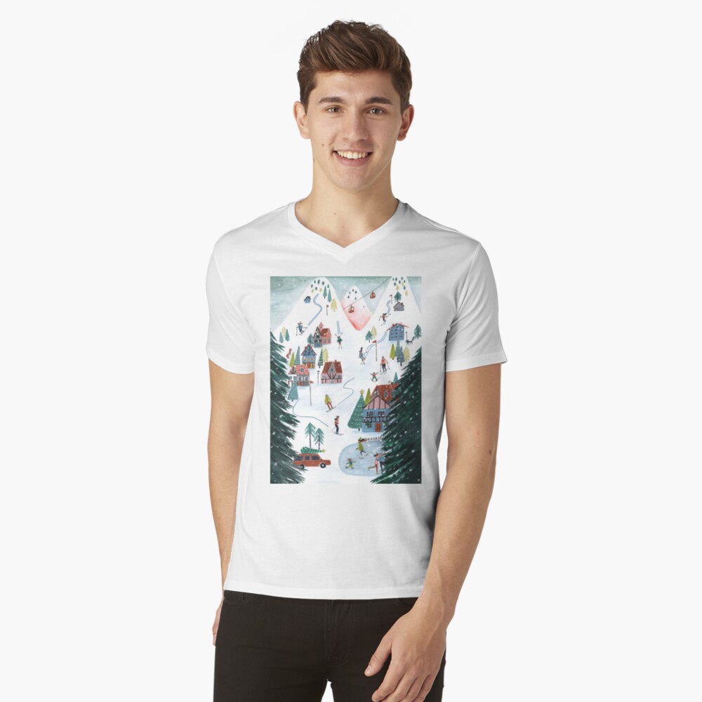 Item preview, V-Neck T-Shirt designed and sold by CarolineBMuller.