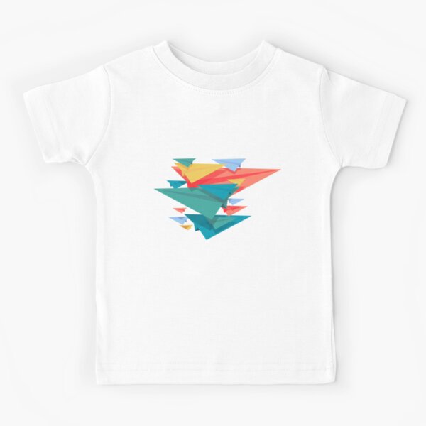 Kids Paper Plane Shirt • Yélo Pomélo