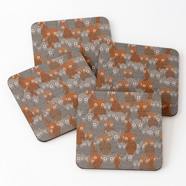 Item preview, Cute Owls Pattern designed and sold by kapotka.