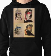 TMNT as Real Masters Pullover Hoodie