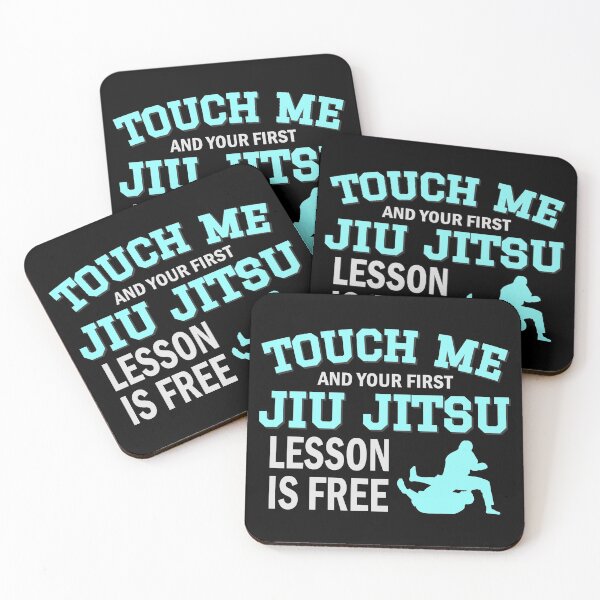 Item preview, Touch Me First Jiu Jitsu Lesson Is Free Brazilian BJJ MMA designed and sold by Urlan.