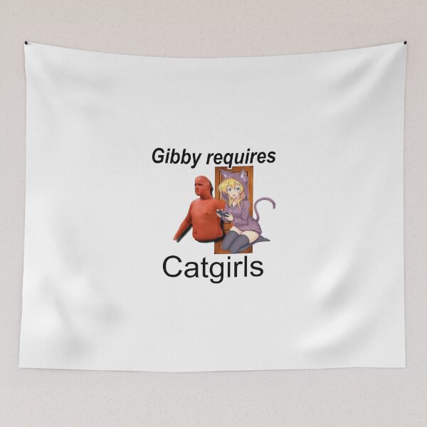 Item preview, Gibby Requires Catgirls designed and sold by BetterLeo.