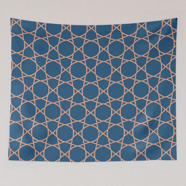 Item preview, Mykonos Blue & Cantaloupe designed and sold by Kettukas.