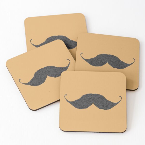 Item preview,  funny movember 2021 grey hair moustache pun designed and sold by Cool Stuff Galore.