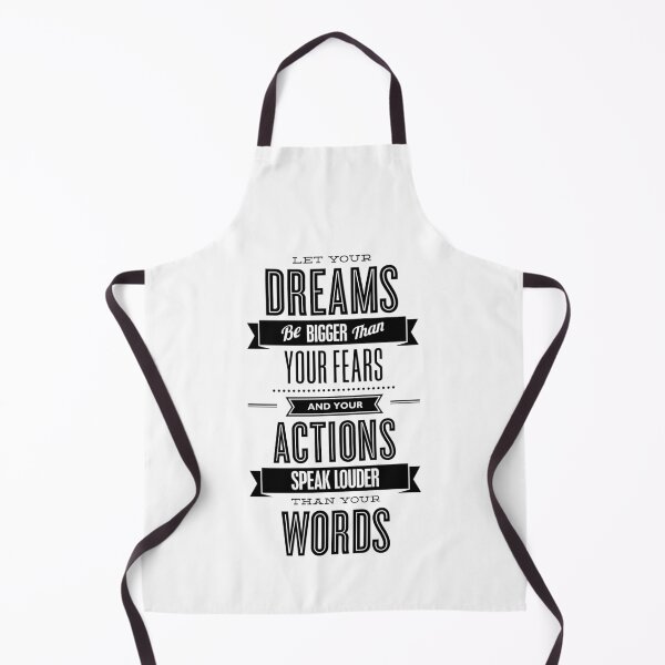 Item preview, Let Your Dreams Be Bigger Than Your Fears and Your Actions Speak Louder than your Words designed and sold by MotivatedType.