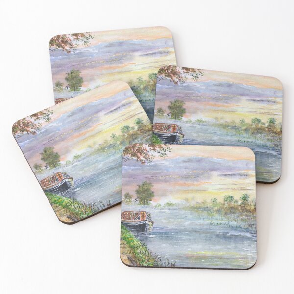 Item preview, Oxford canal dawn. designed and sold by Joe Trodden.