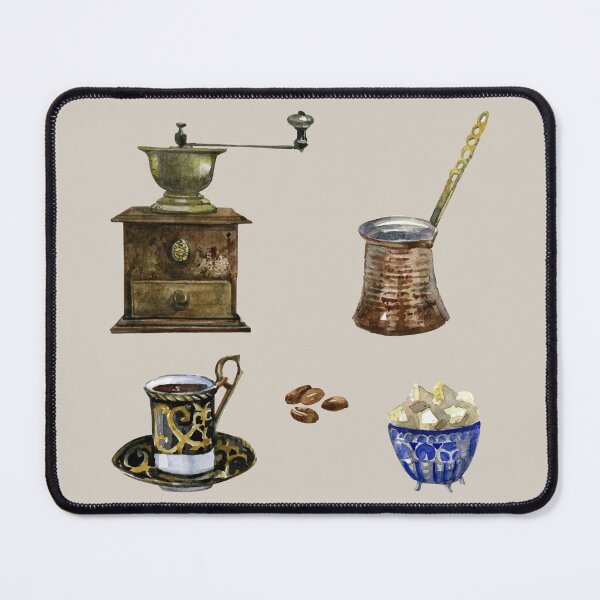 Item preview, Turkish Coffee Maker with Cezve and Grinder designed and sold by Alicia Chee.