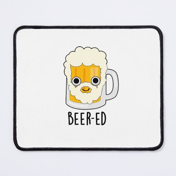 Item preview, Beer-ed Funny Beer Beard Puns designed and sold by punnybone.