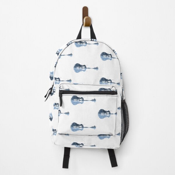 Item preview, Nature Guitar - Musical Notes - Blue designed and sold by maryedenoa.
