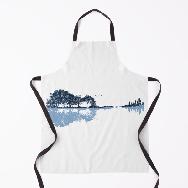 Item preview, Nature Guitar - Musical Notes - Blue designed and sold by maryedenoa.