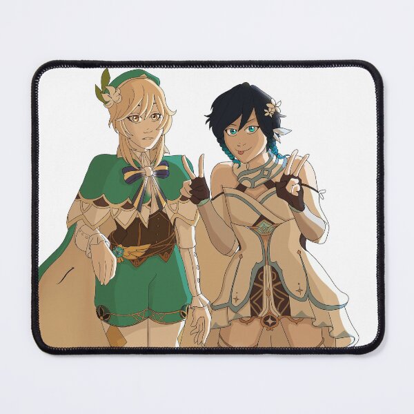 Item preview, Genshin Impact: Venti and the Traveler designed and sold by catching-art.