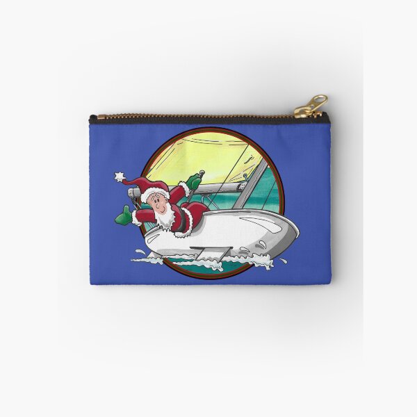 Item preview, Dinghy Santa! Circle designed and sold by ArtworkByLaurie.