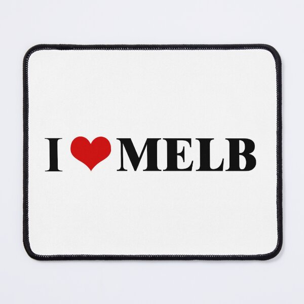Item preview, I Love (Heart) Melbourne MELB designed and sold by NGAGE "LIVE LIFE".