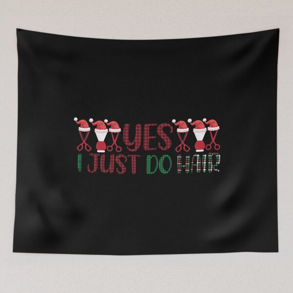 Item preview, Funny Christmas Hair Stylist designed and sold by patroart.