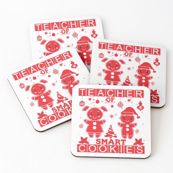 Item preview, Teacher of Smart Cookies Cute Christmas designed and sold by PinkPandaDesign.
