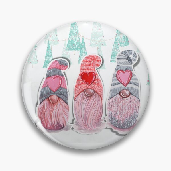 Item preview, Tree gnomes with heart heats designed and sold by joliartmedia.