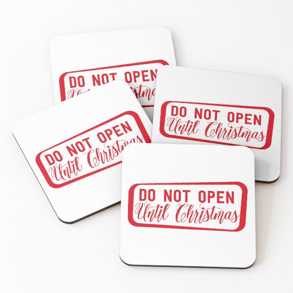 Item preview, Do Not Open Until Christmas designed and sold by Kerolos Mounir.