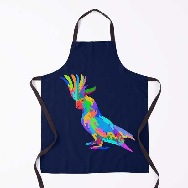 Item preview, Abstract Cockatoo | Trippy Colourful Australian Birds & Wildlife designed and sold by Sampda Mago.