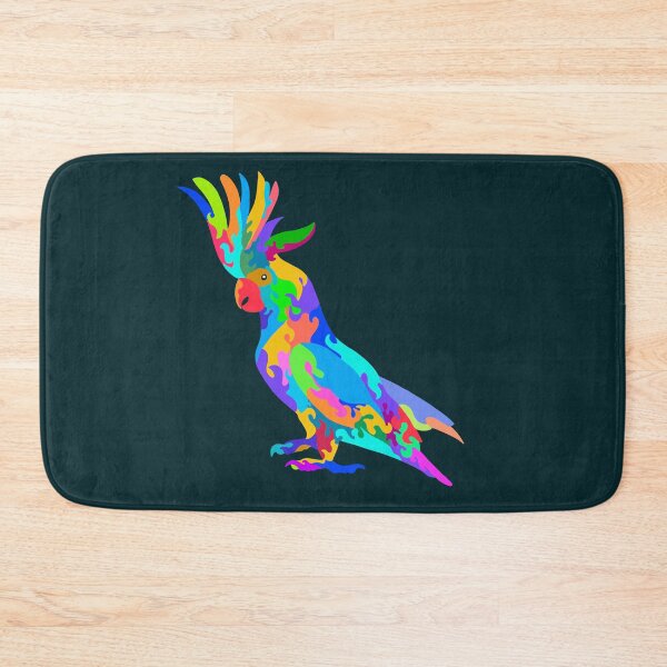 Item preview, Abstract Cockatoo | Trippy Colourful Australian Birds & Wildlife designed and sold by Sampda Mago.