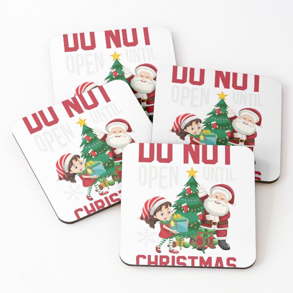 Item preview, Do Not Open Until Christmas designed and sold by Kerolos Mounir.