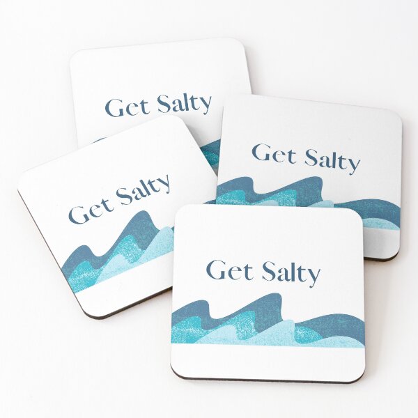 Item preview, Get Salty Ocean Waves designed and sold by Thunderklart.