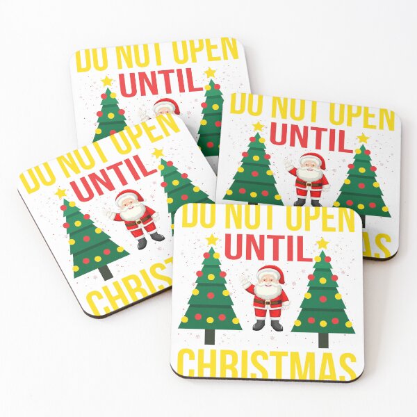 Item preview, Do Not Open Until Christmas designed and sold by Kerolos Mounir.