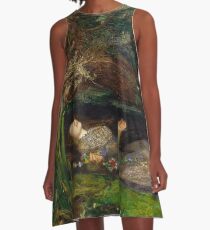 Ophelia by John Everett Millais A-Line Dress