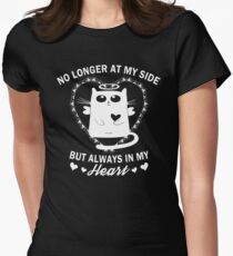 Always In My Heart - Cat Memorial Women's Fitted T-Shirt