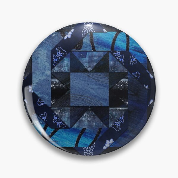 Item preview, Blue quilt star (#1) designed and sold by Nia Alexander.