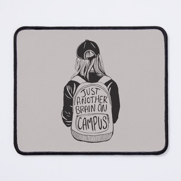 Item preview, Just Another Brain on Campus designed and sold by RebekahLynne.
