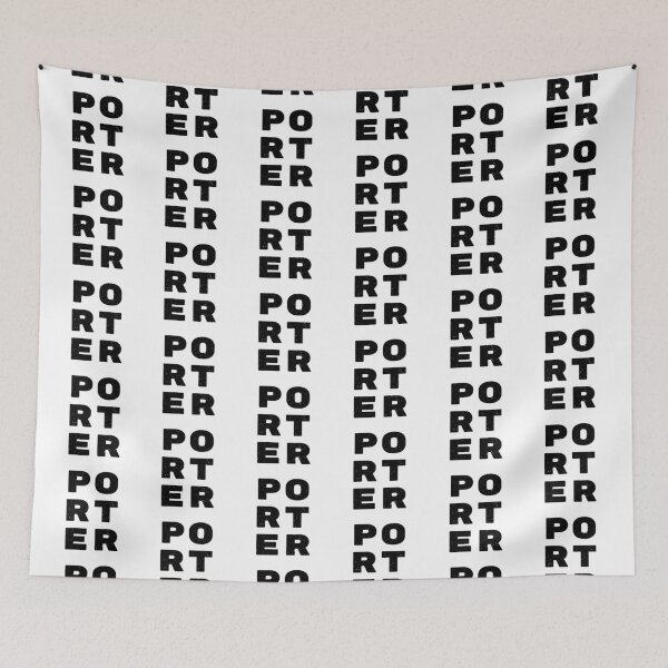 Item preview, Porter Block Print designed and sold by Parag's Travel Shop.