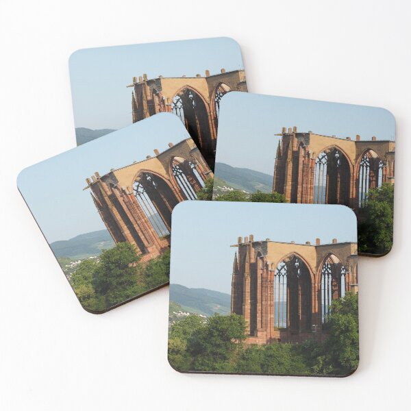 Item preview, Werner Chapel, old town, Bacharach, Middle Rhine, Rhine, evening designed and sold by Torsten  Krüger.