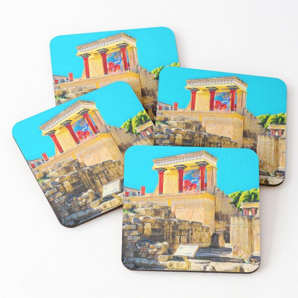 Item preview, Heraklion Vintage Travel designed and sold by Sofia-Draws.