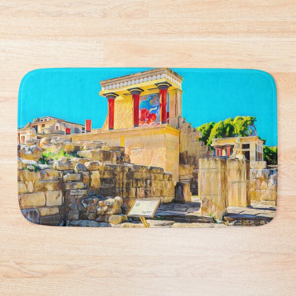 Item preview, Heraklion Vintage Travel designed and sold by Sofia-Draws.