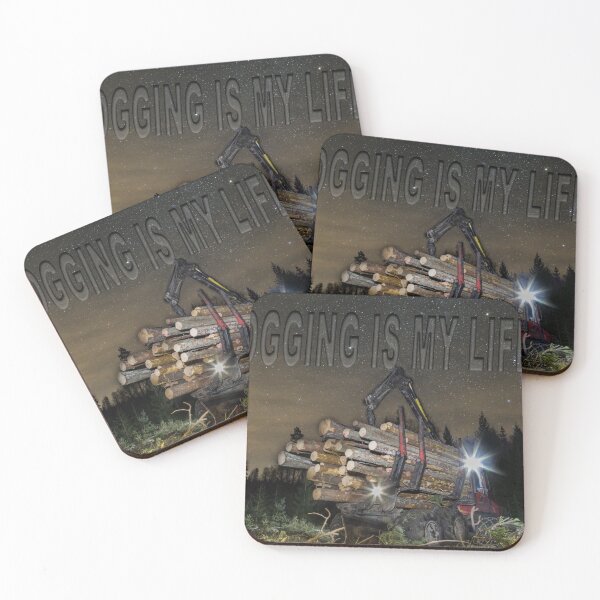 Item preview, Logging is my life - Logging - Funny designed and sold by RolandWidin.