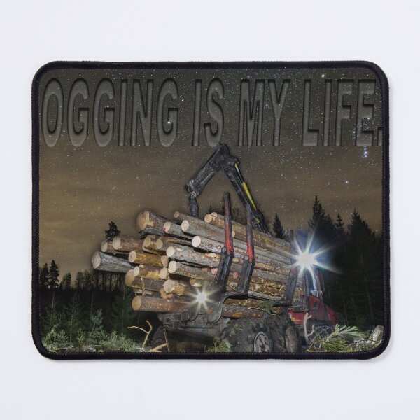 Item preview, Logging is my life - Logging - Funny designed and sold by RolandWidin.