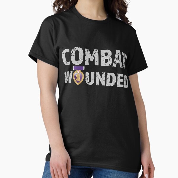 Item preview, Purple Heart Award Combat Wounded designed and sold by NeverLoseSF.