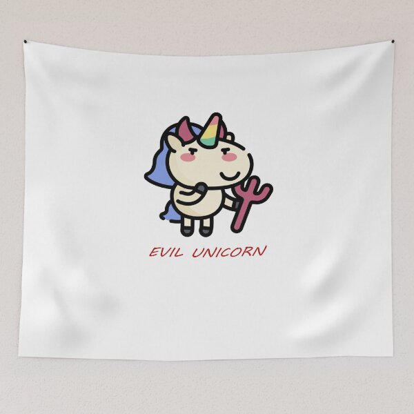 Item preview, Christmas evil unicorn for girls, woman and boys designed and sold by clothes-world19.