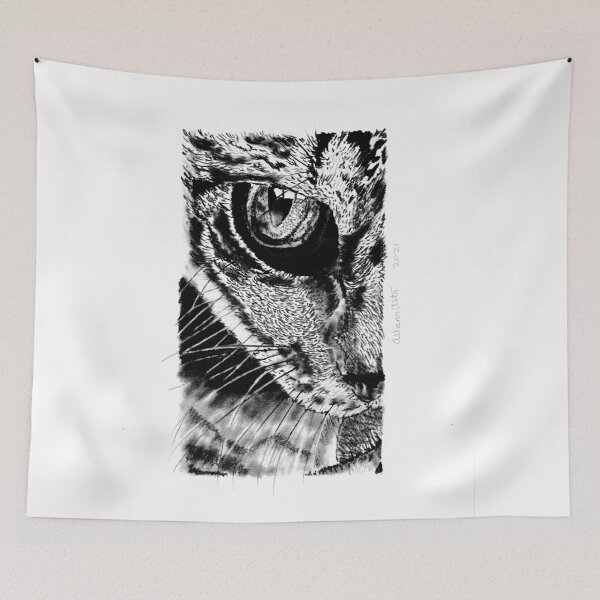 Item preview, Cat portrait art designed and sold by AllansArts.
