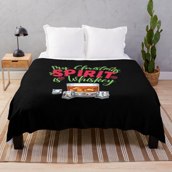 Item preview, My Christmas Spirit is Whiskey! Funny | sarcastic Christmas drinking quote! designed and sold by HROC.