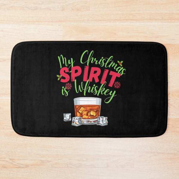 Item preview, My Christmas Spirit is Whiskey! Funny | sarcastic Christmas drinking quote! designed and sold by HROC.