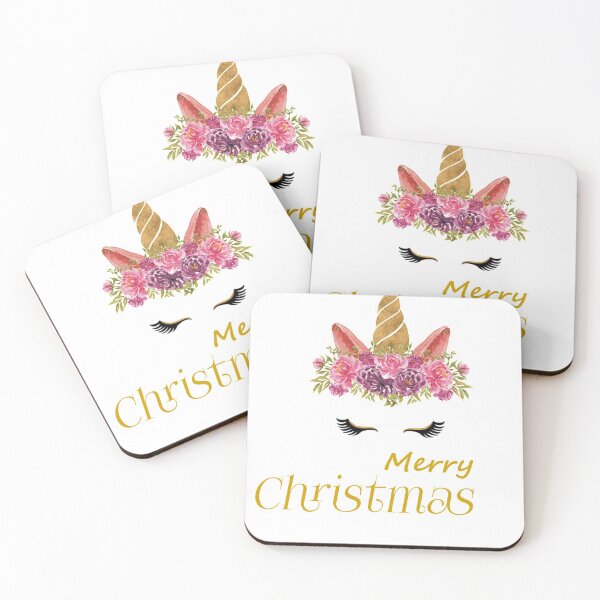 Item preview, Merry Christmas unicorn designed and sold by clothes-world19.