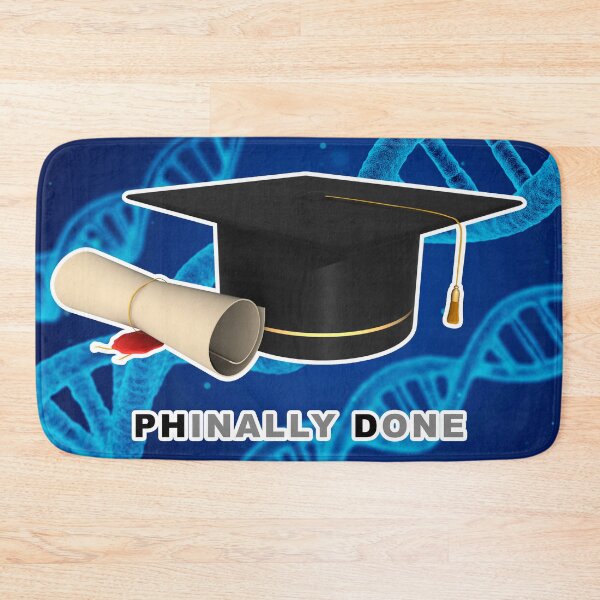 Item preview, PhD Finally done (Phinally Done) doctorate on DNA designed and sold by Lady-Frost.