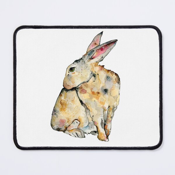 Item preview, Watercolor illustration bunny rabbit designed and sold by lineosa.