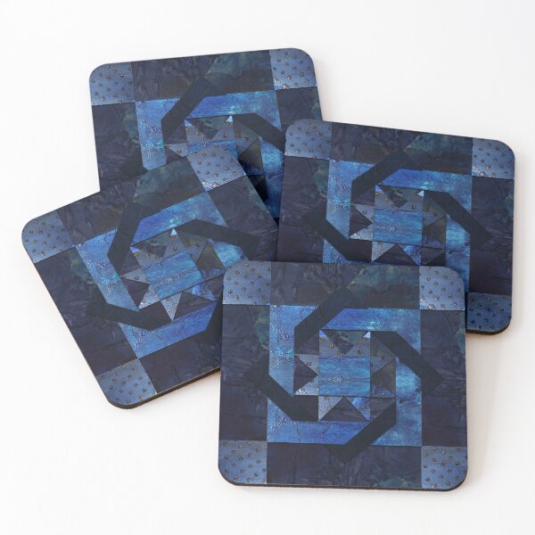 Item preview, Blue quilt star (#3) designed and sold by Nia Alexander.