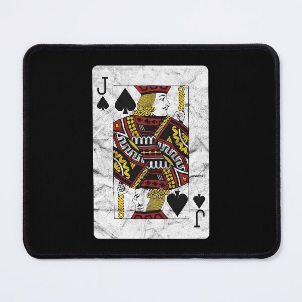 Item preview, Playing Cards Jack Of Spades (distressed design) designed and sold by siggyspatsky.
