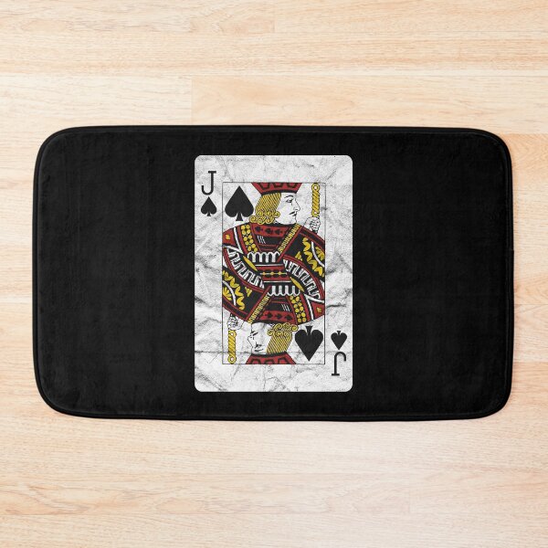 Item preview, Playing Cards Jack Of Spades (distressed design) designed and sold by siggyspatsky.